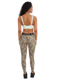 Sonic Moulded Sports Bra Pure Leopard Aqua