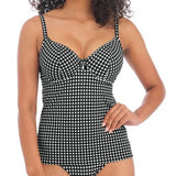 Check In Tankini Monochrome