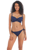 Sundance underwire sweetheart bikini top denim