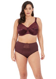 Cate Full Cup bra and brief raisin