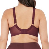 Cate Full Cup bra and brief raisin back