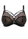 Sachi Plunge Uw Bra Black Butterfly