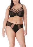 Sachi Mid Rise Brief  and bra Black