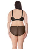 Sachi Mid Rise Brief  and bra Black back