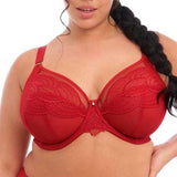 Priya Plunge Bra Red