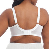 Brianna Plunge Bra White back