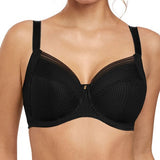 Fusion Side Support Bra Black