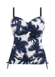 Carmelita Avenue Uw Twist Front Tankini French Navy