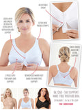 360 Front-Close Support Bra