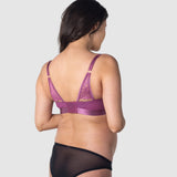 Warrior Soft Cup Nursing Bra Magenta Haze