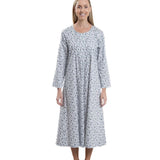 Clementine Maeve Cotton Nightie Blue