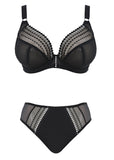 Elomi Matilda Plunge Bra Black