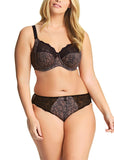 Matching Morgan bra and brief in Ebony