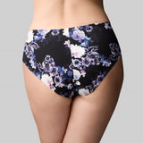 Precision Hi Cut Brief Midnight Blooms