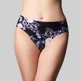 Precision Hi Cut Brief Midnight Blooms