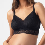 Heroine Black Maternity Bralette