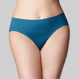 The Knicker Precision Hi Cut Brief in Corsair Blue