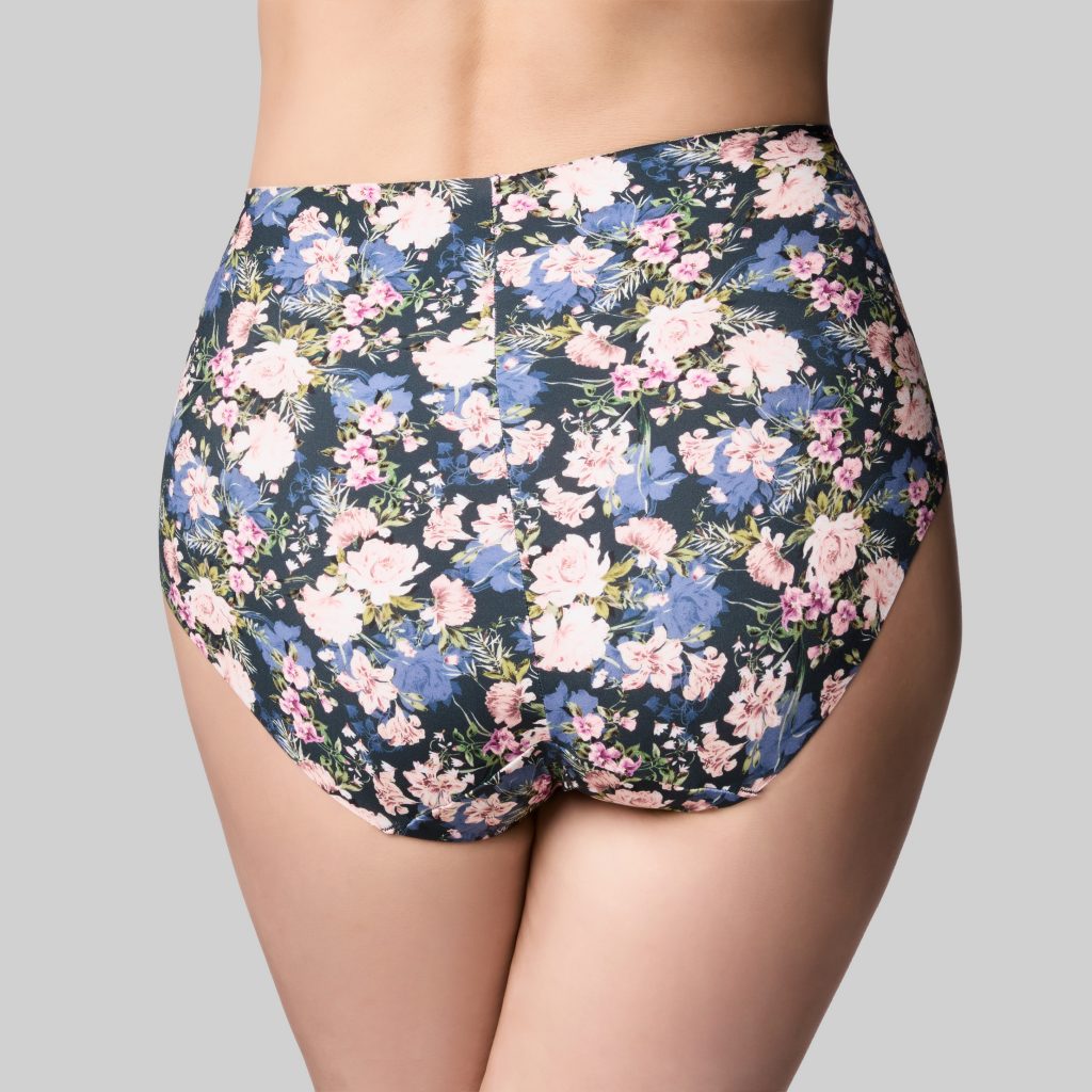 Precision Full Brief Floral Navy