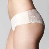 The Knicker Precision Lace Hipster Nude