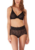 Wacoal Halo Lace Moulded Bra Black