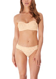 Halo Lace Strapless Bra Nude