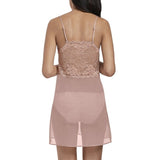 Lace Perfection Chemise Rose Mist