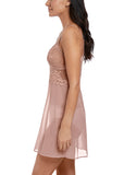 Lace Perfection Chemise Rose Mist