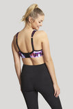 Panache underwire sports bra digital stripe